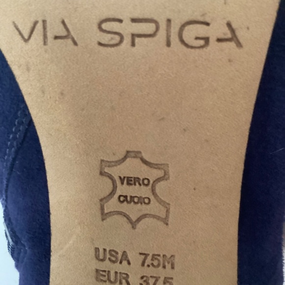 Via Spiga Bootie in Blue  Sz.7.5 - Picture 4 of 4